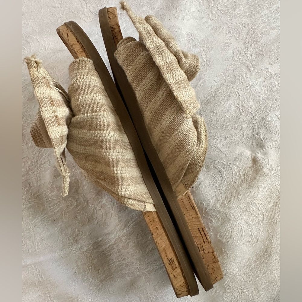 Circus by Sam Edelman Tan Women's Slide Sandals with Cork Soles Size 9 - Picture 5 of 5